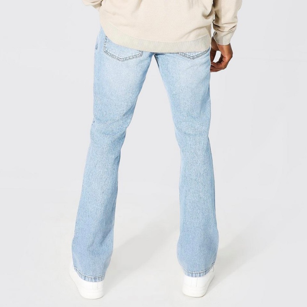 Skinny Fit Flared Jeans